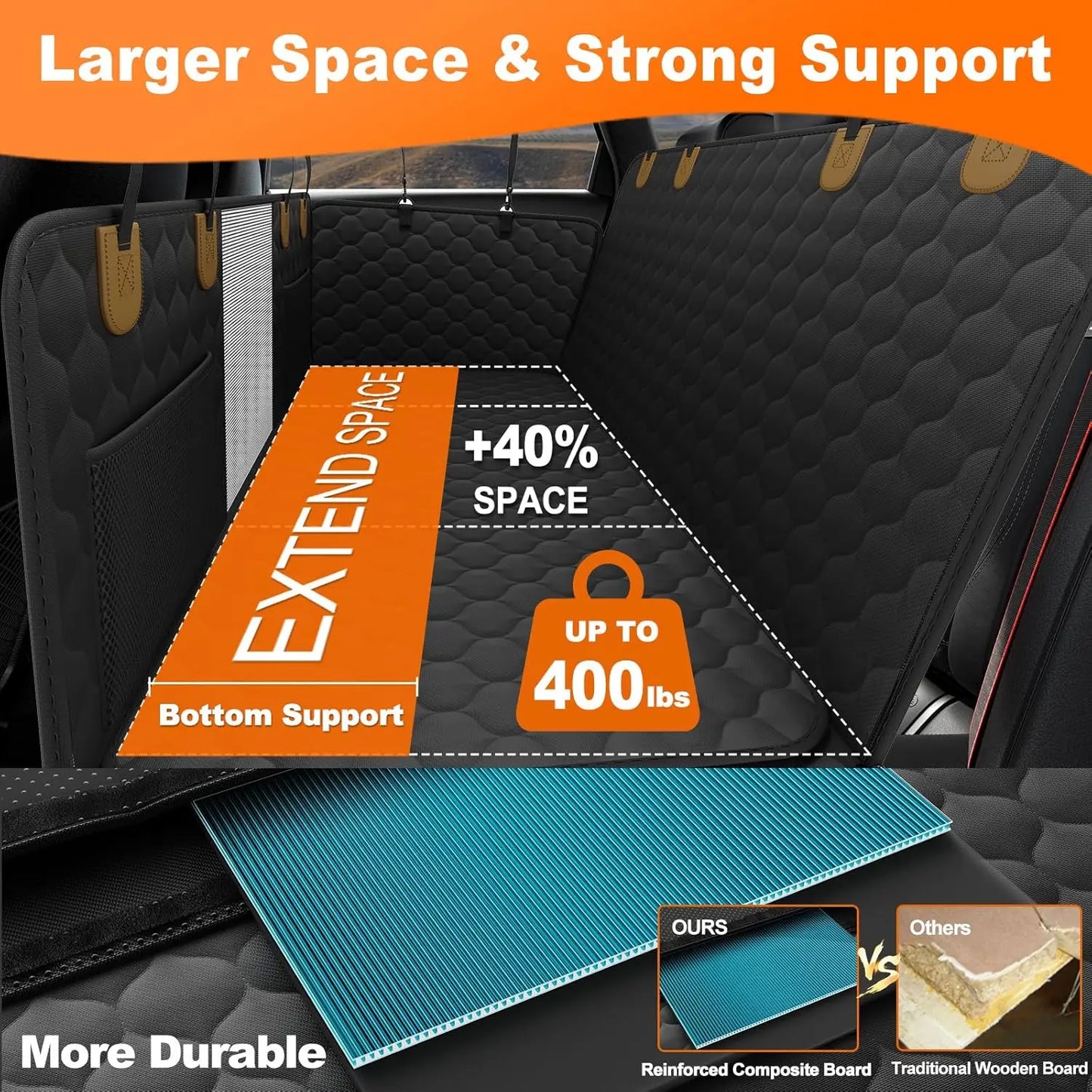 Cozy Pet Life™ Dog Car Seat Cover